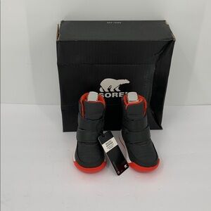 Sorel Toddler Whitney II strap winter boots waterproof infant baby puffy new 4